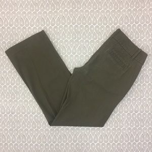 J.CREW City Fit Women's Brown Pants Size 2S P191